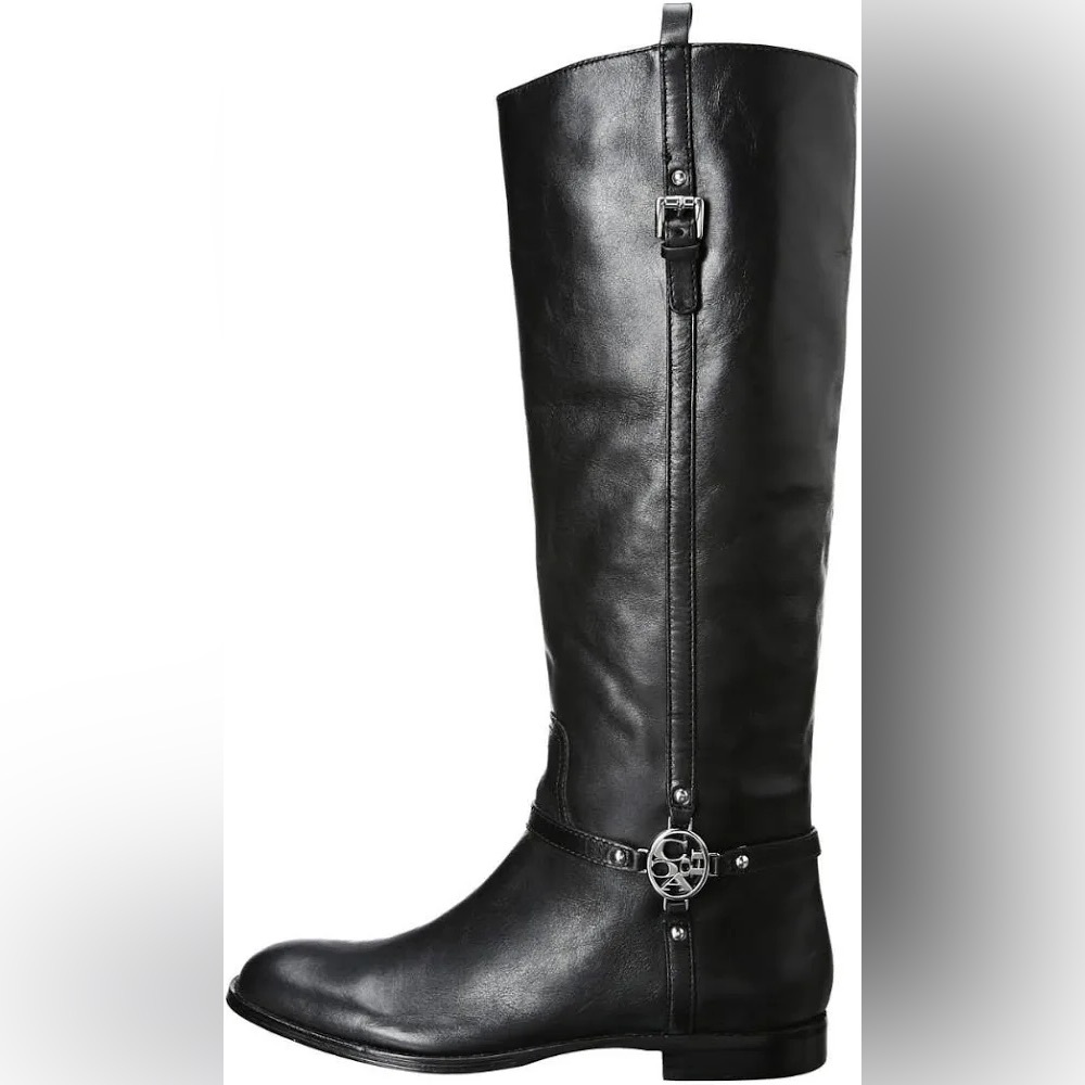 Coach Mulan Calf Riding Boots Sz 9 - Picture 2 of 6